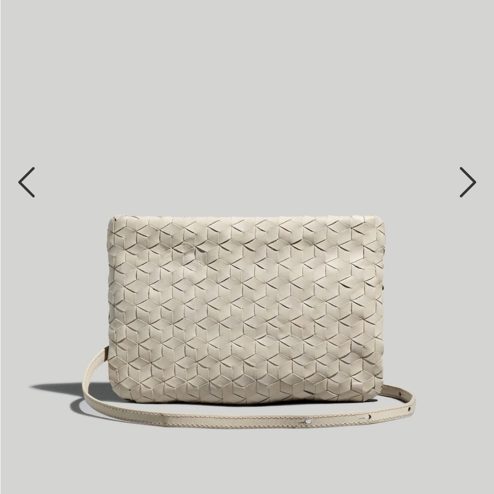 Grey Puff Crossbody Bag